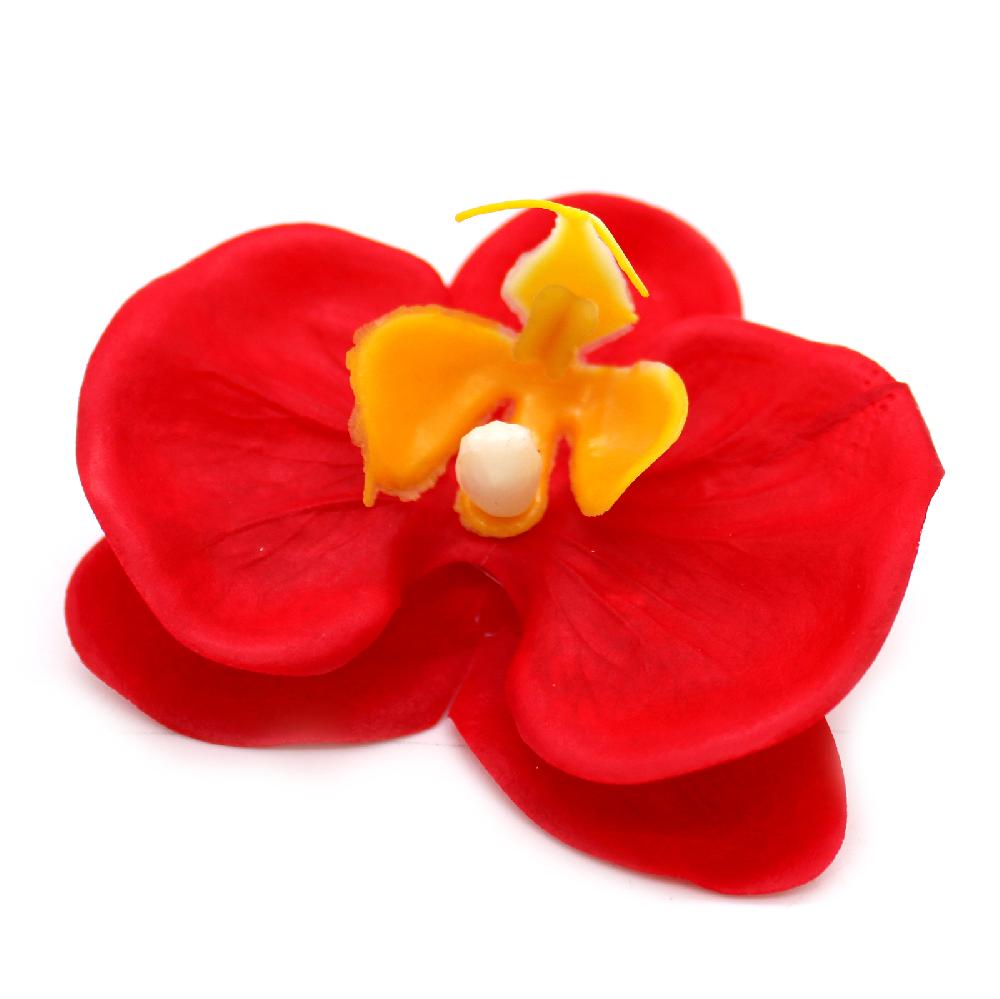 Ancient Wisdom 25x Craft Soap Flower - Orchid - Red