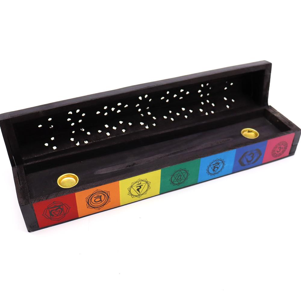 Ancient Wisdom 2x Chakra Colour Smoke Box