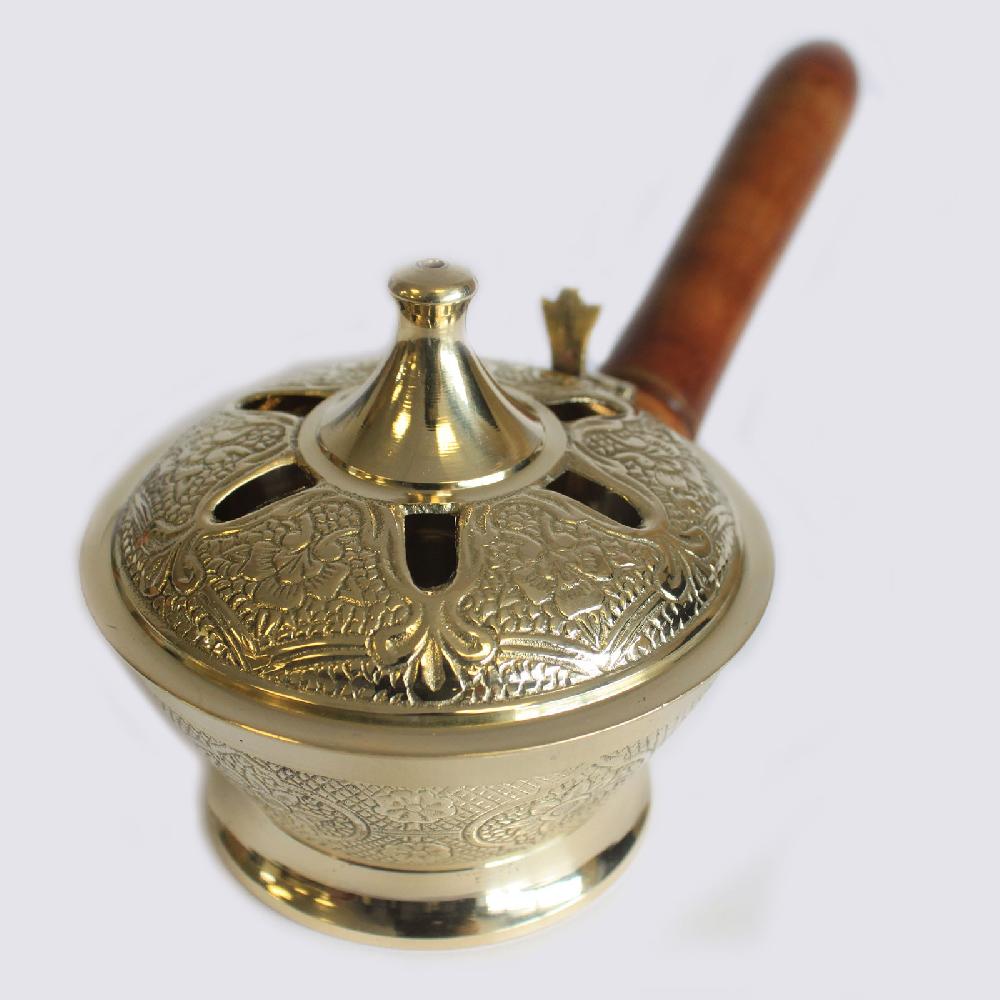 ancient wisdom 2x Ornate Censer Incense Burner