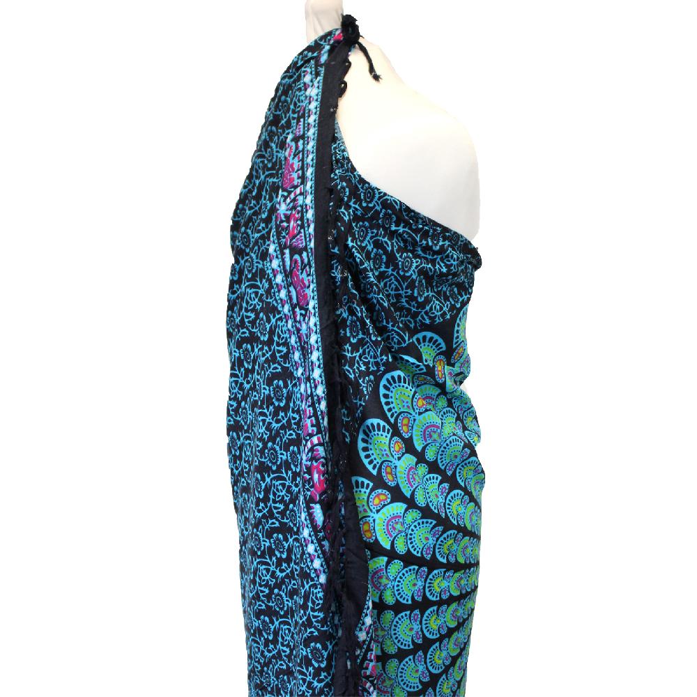 Ancient Wisdom 2x Peacock Classic Mandala Sarongs