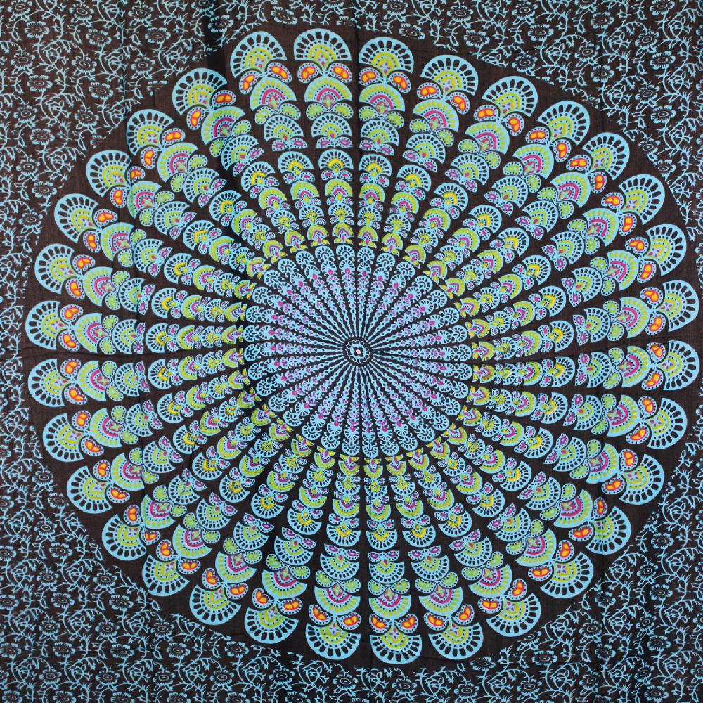 Ancient Wisdom 2x Peacock Classic Mandala Sarongs