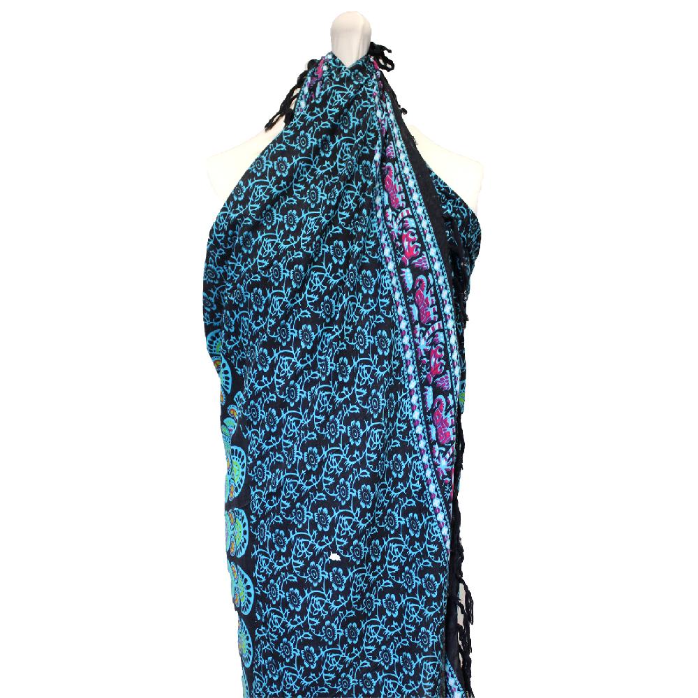 ancient wisdom 2x Peacock Classic Mandala Sarongs