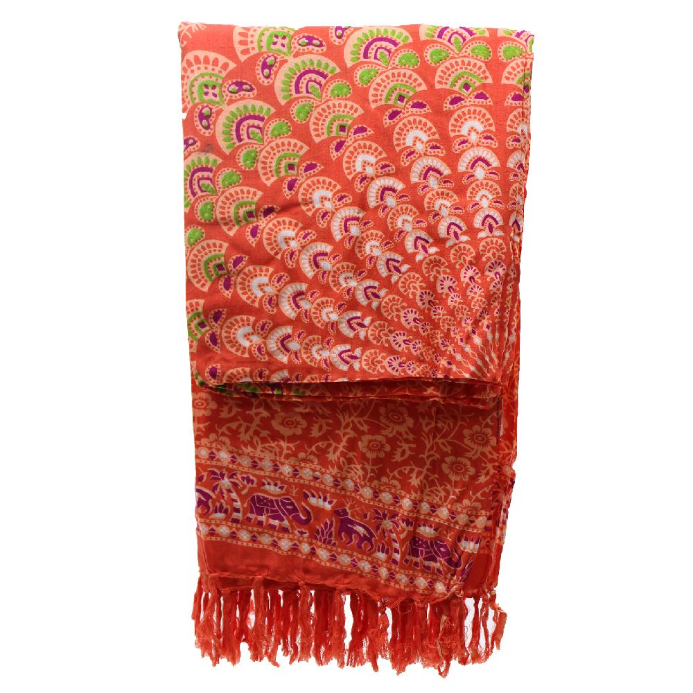 Ancient Wisdom 2x Pink Rose Mandala Sarongs