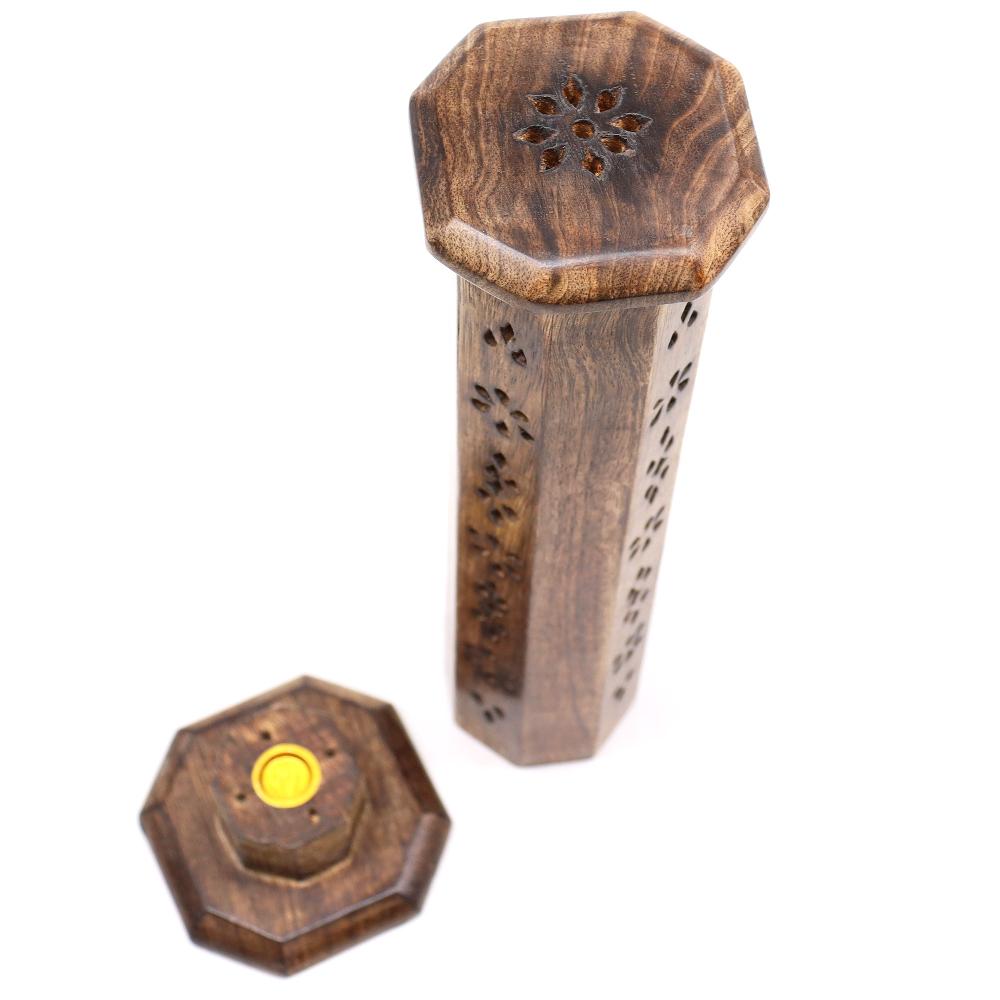 Ancient Wisdom 2x Smoke Tower - Hex Design