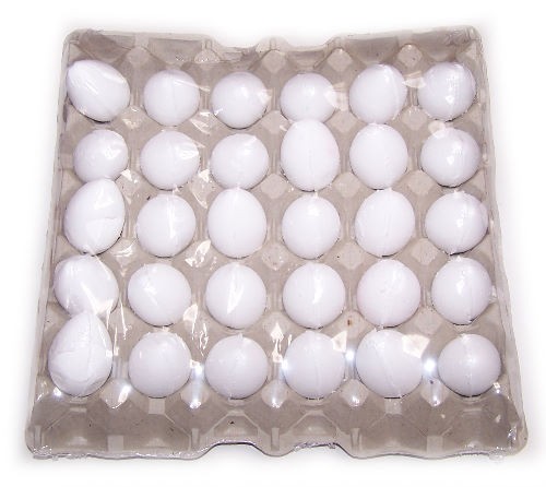 Ancient Wisdom 30x Bath Eggs In A Tray - Coconut