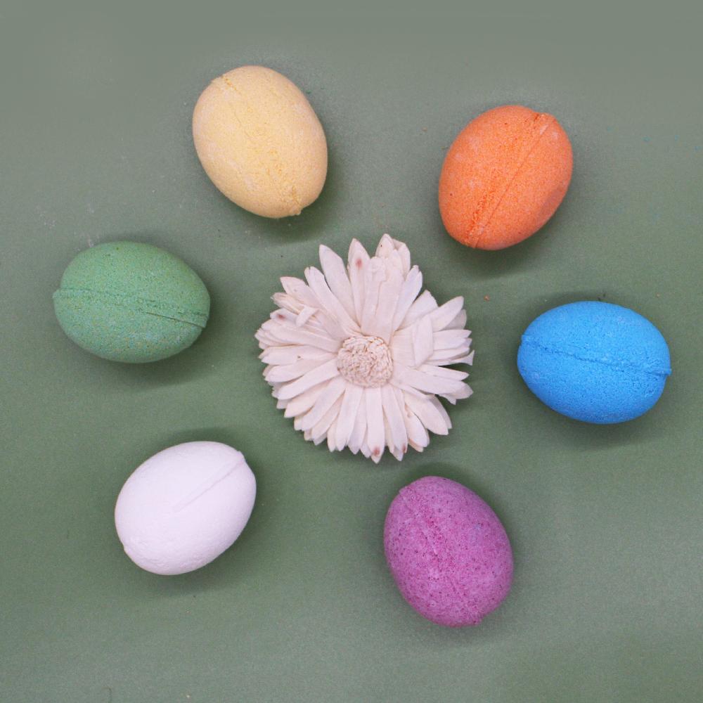 Ancient Wisdom 30x Bath Eggs In A Tray - Coconut