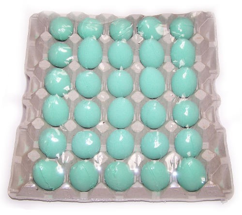 Ancient Wisdom 30x Bath Eggs In A Tray - Mango