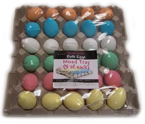 Ancient Wisdom 30x Bath Eggs In A Tray - Mixed Tray