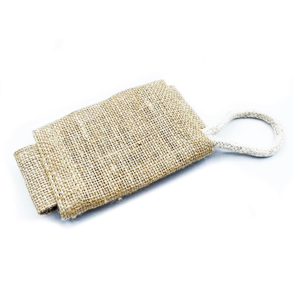 ancient wisdom 350x Jute Scrub Soap Pouch - Natural