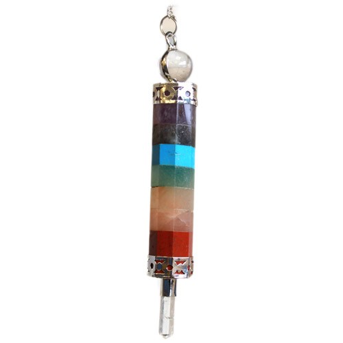 Ancient Wisdom 3x 7 Charka 3 Piece Joint Pendulum