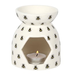 ancient wisdom 3x All Over Bee Print Oil Burner