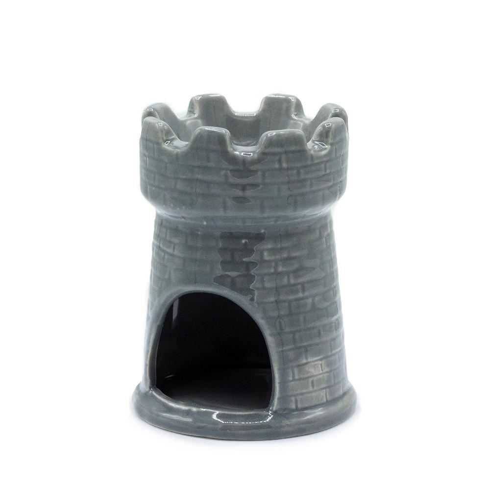 Ancient Wisdom 3x Castle Oil Burner - Grey