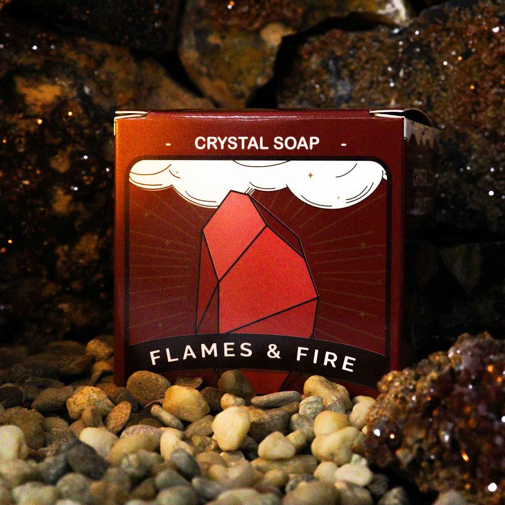 Ancient Wisdom 3x Crystal Elemental Soap - Fire