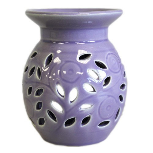 Ancient Wisdom 3x Floral Oil Burner - Lavender