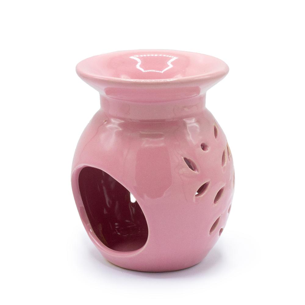 Ancient Wisdom 3x Floral Oil Burner - Rose