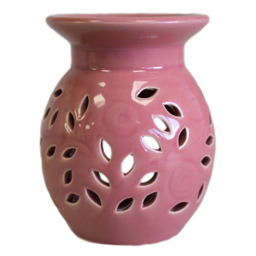 Ancient Wisdom 3x Floral Oil Burner - Rose