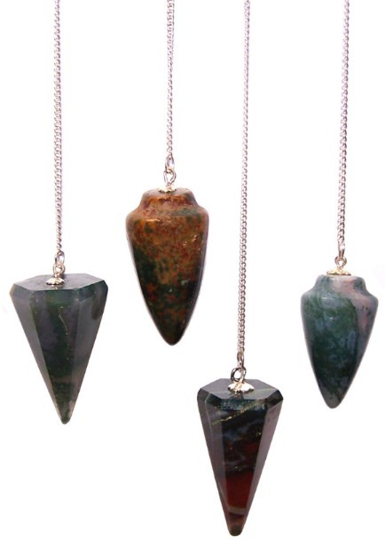 Ancient Wisdom 3x Magic Pendulum - Bloodstone