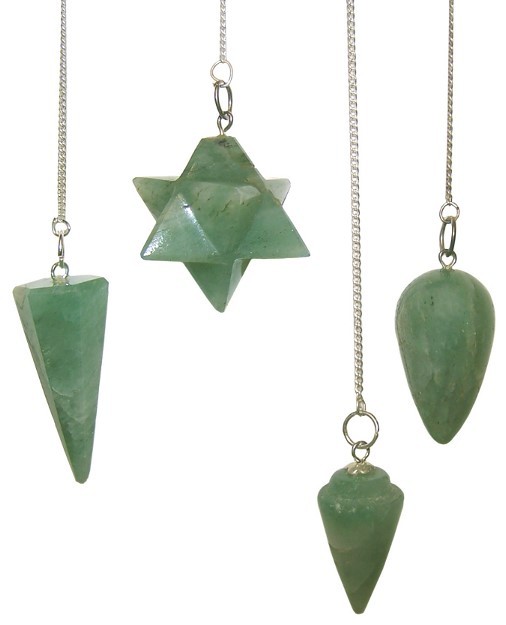 Ancient Wisdom 3x Magic Pendulum - Green Aventurine