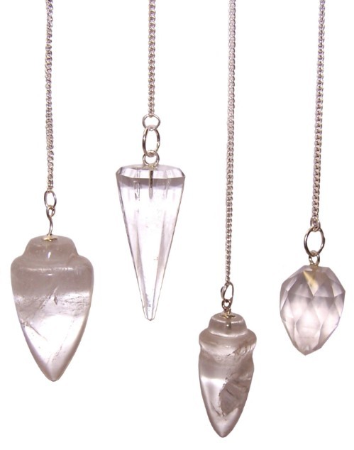 Ancient Wisdom 3x Magic Pendulum - Rock Quartz