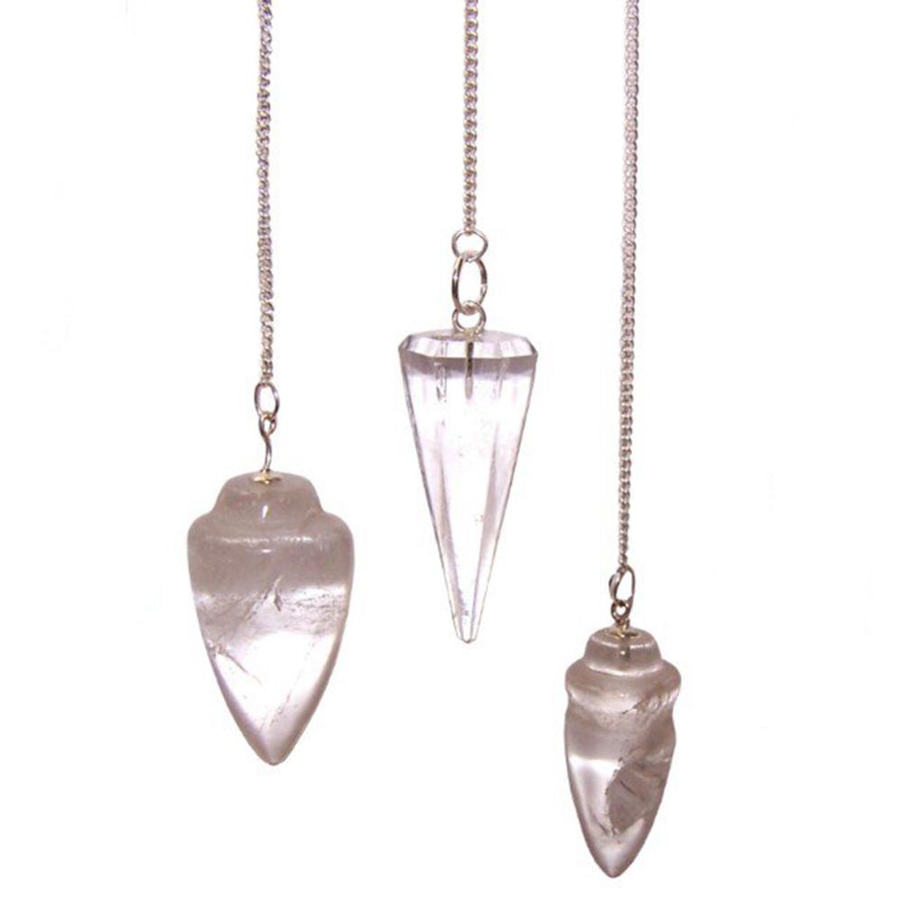 ancient wisdom 3x Magic Pendulum - Rock Quartz