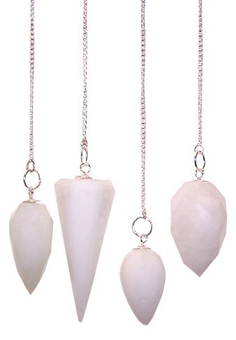 Ancient Wisdom 3x Magic Pendulum - Snow Quartz