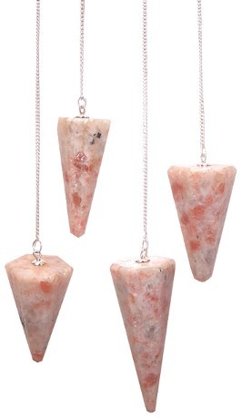 Ancient Wisdom 3x Magic Pendulum - Sunstone