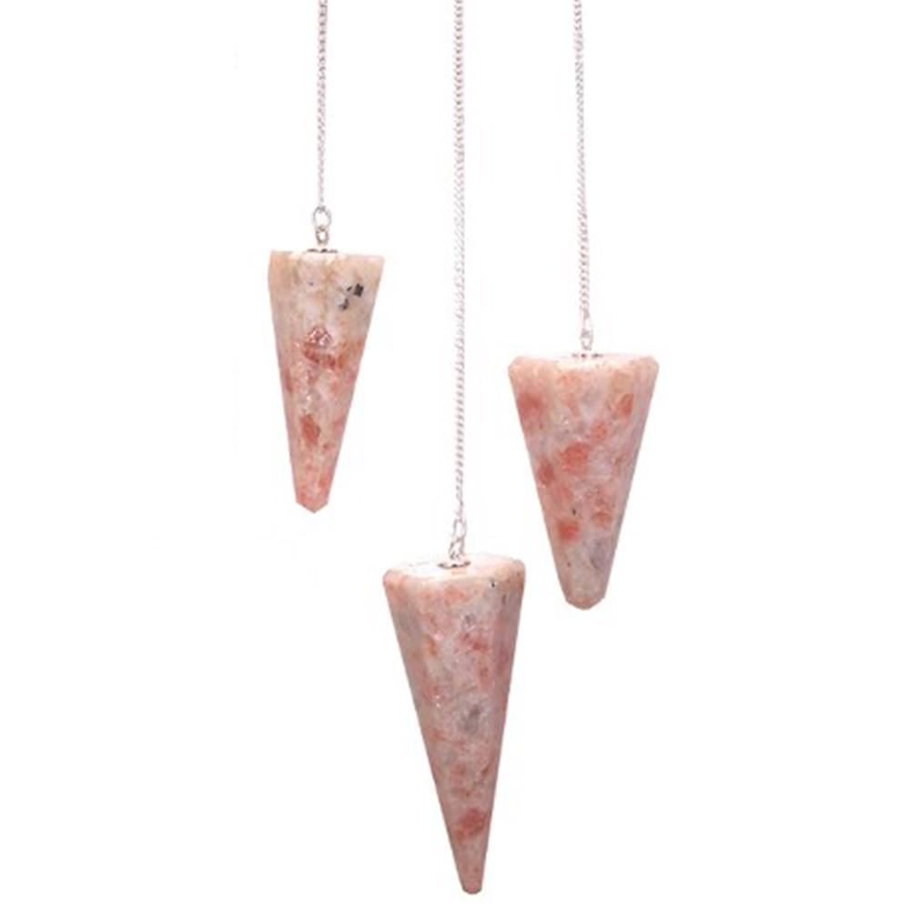 ancient wisdom 3x Magic Pendulum - Sunstone