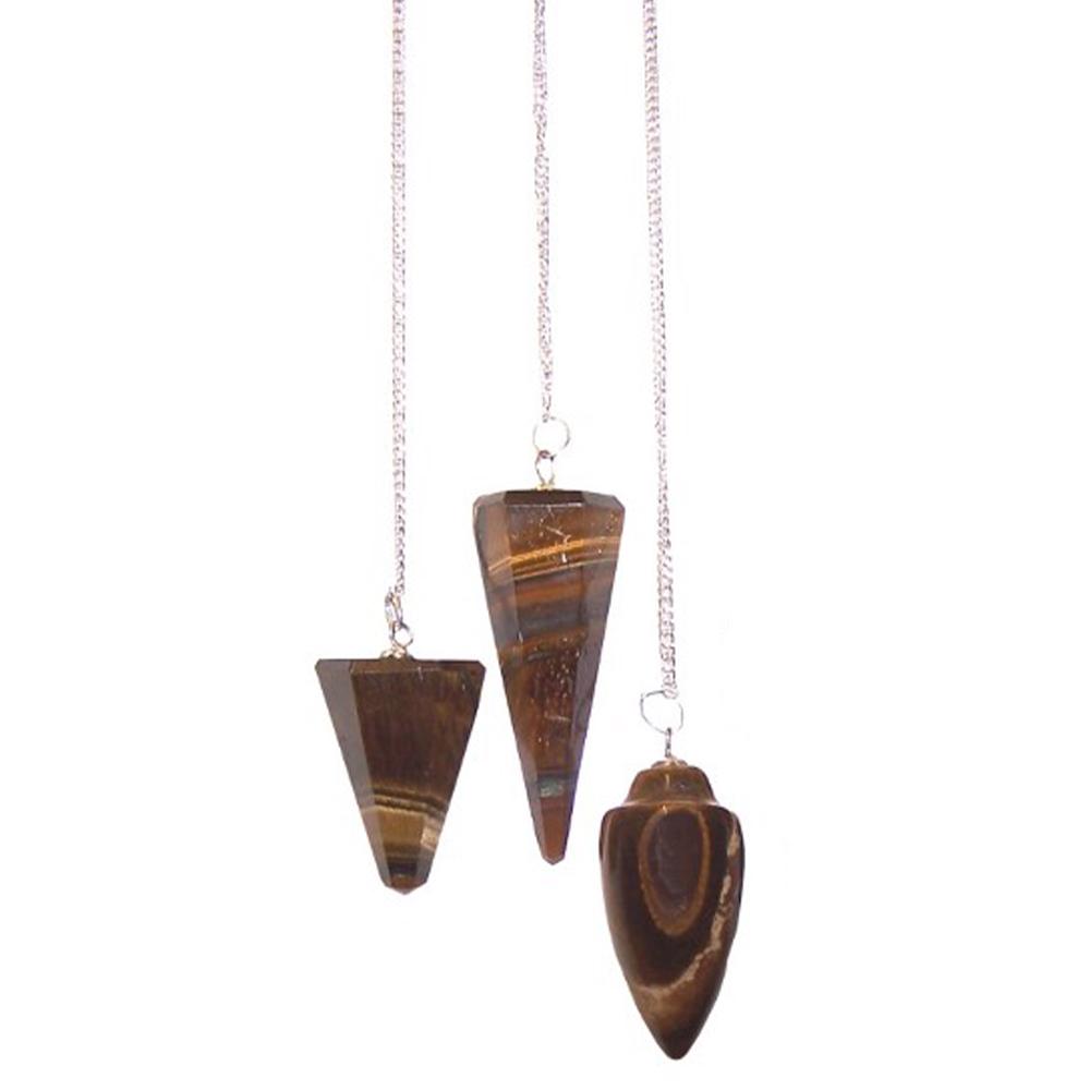 ancient wisdom 3x Magic Pendulum - Tiger Eye