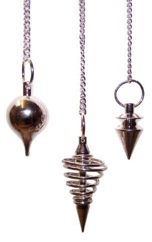 ancient wisdom 3x Metal Pendulums - Steel (asst)