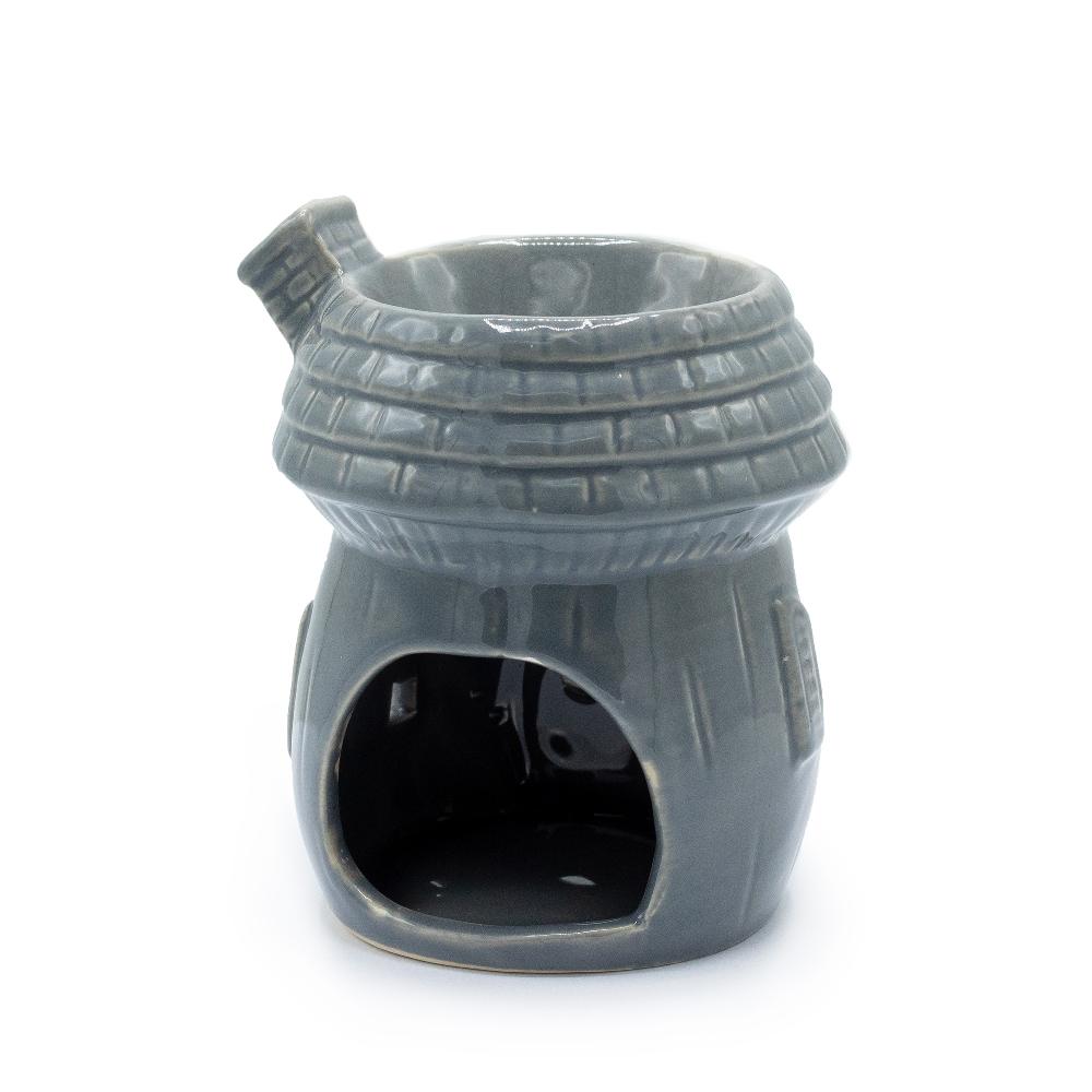 Ancient Wisdom 3x Mushroom House Oil Burner - Grey
