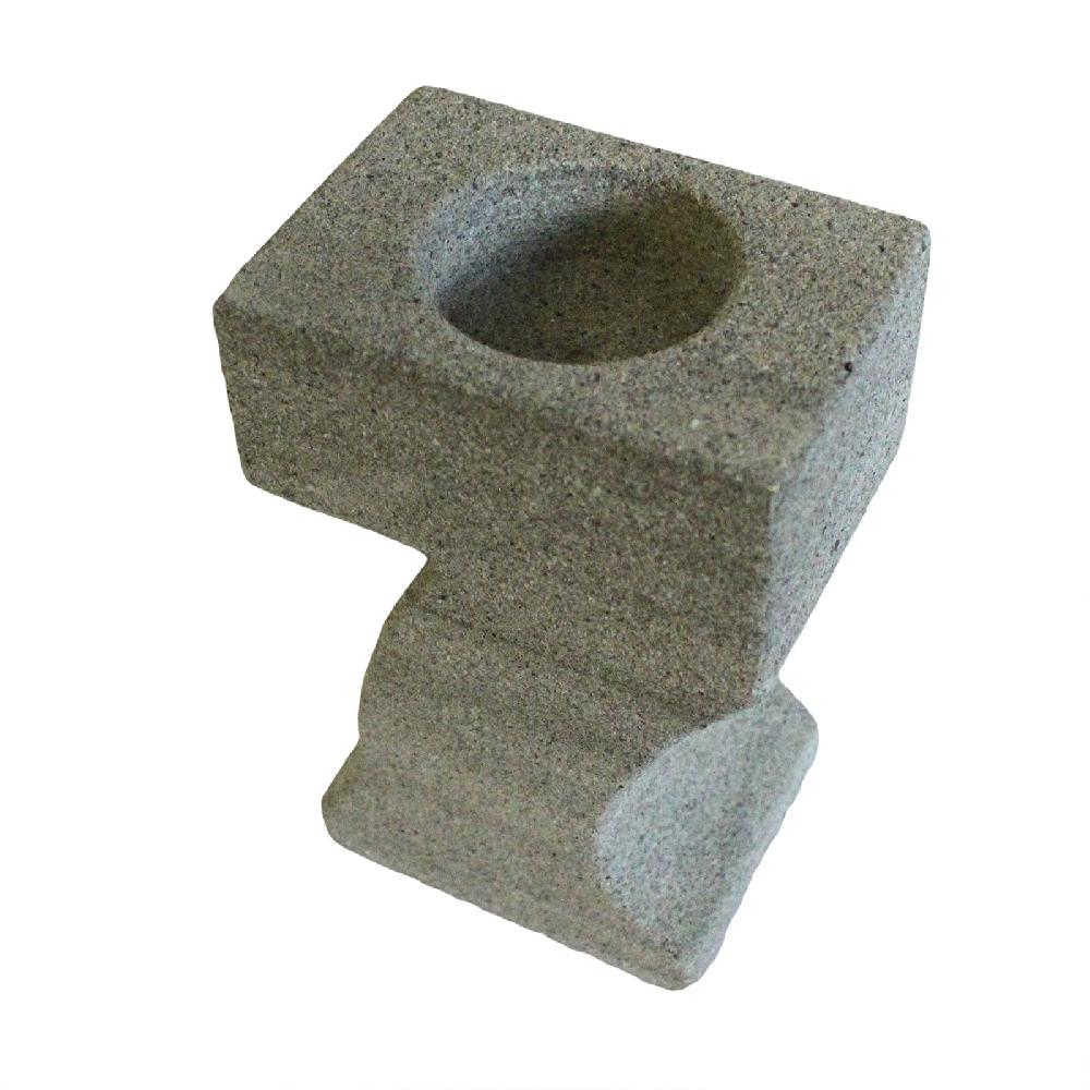 Ancient Wisdom 3x No.7 Granite Candle Holder