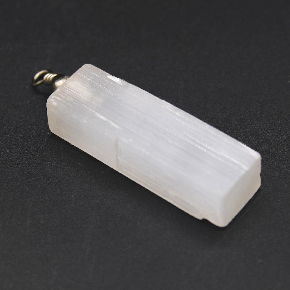 Ancient Wisdom 3x Selenite Natural Pendant