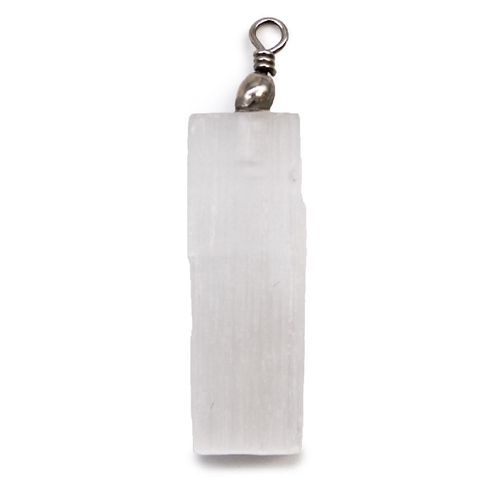 ancient wisdom 3x Selenite Natural Pendant
