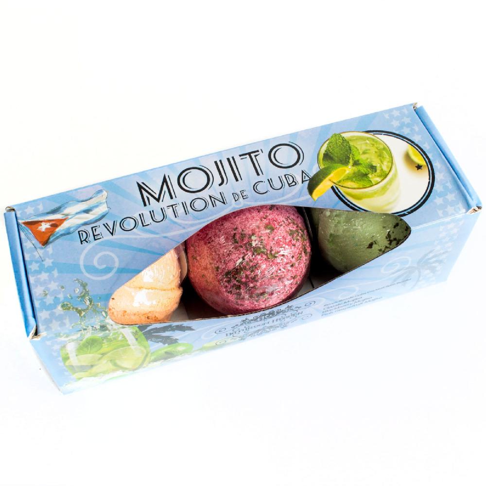 ancient wisdom 3x Set of Three Mojito Bath Bombs