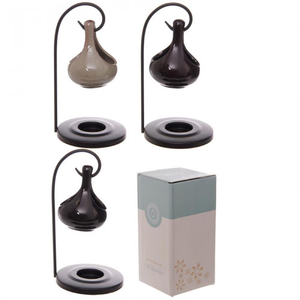 Ancient Wisdom 3x Teardrop Hanging Oil Burner (asst)