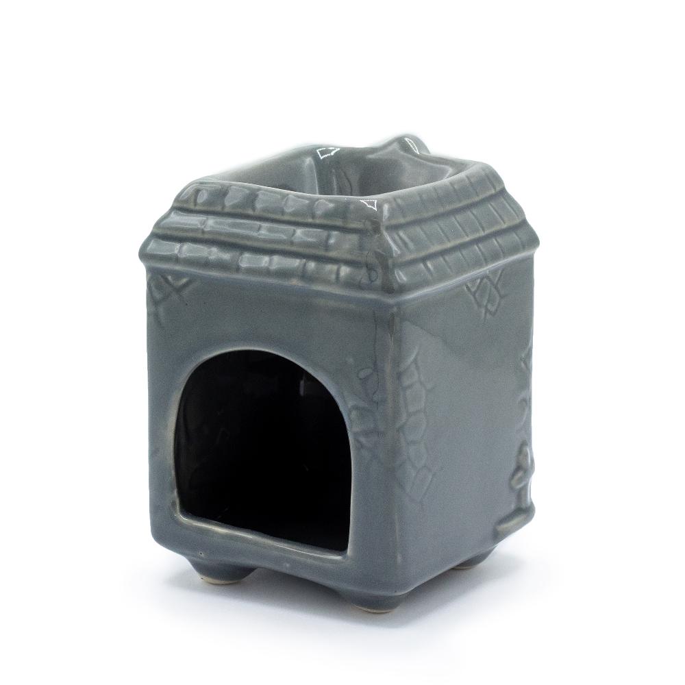 Ancient Wisdom 3x Townhouse Oil Burner - Grey