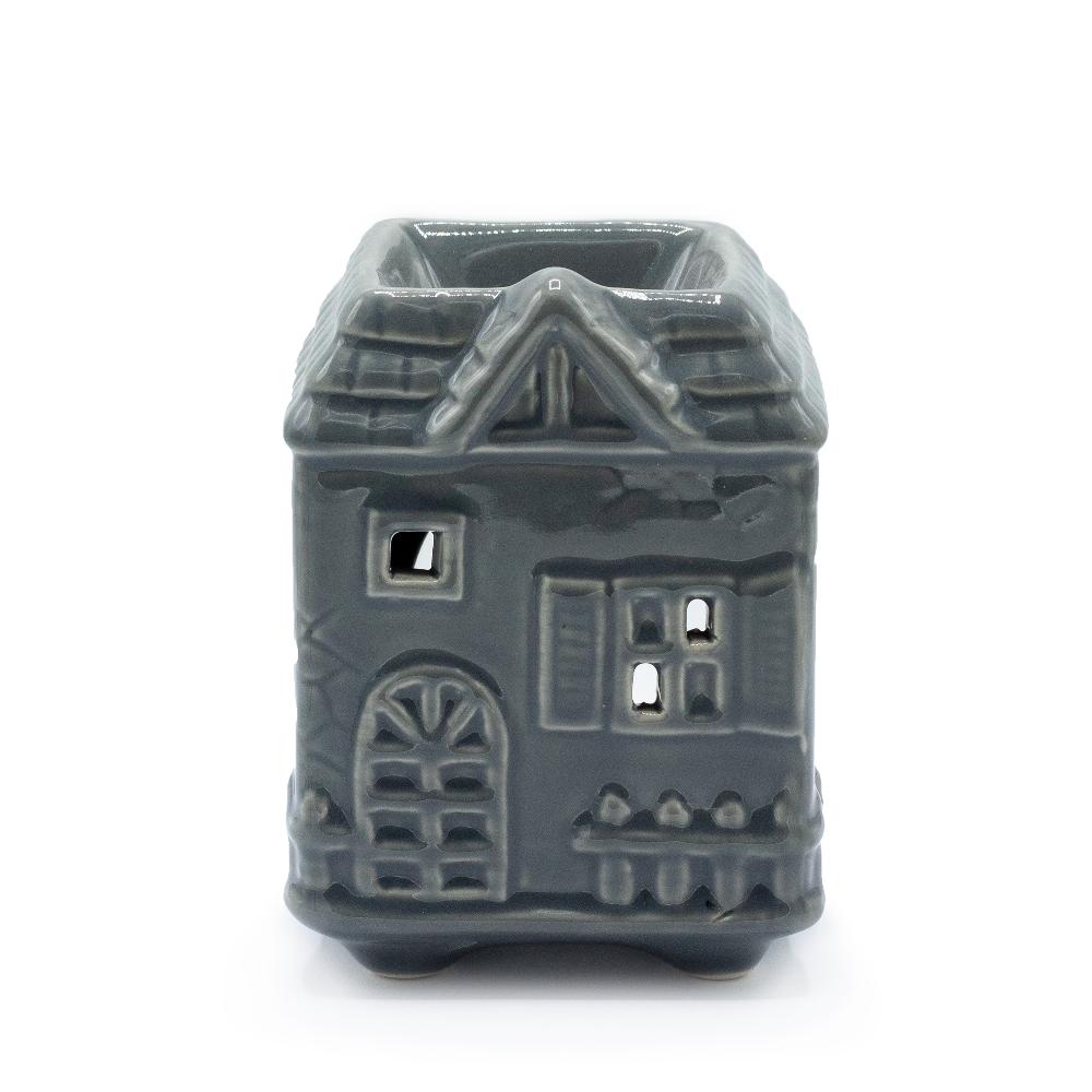 ancient wisdom 3x Townhouse Oil Burner - Grey