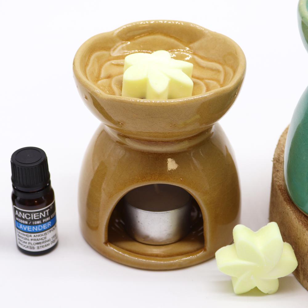 Ancient Wisdom 3x Tree Of Life Oil Burner - Honey