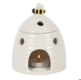 ancient wisdom 3x White Beehive Oil Burner