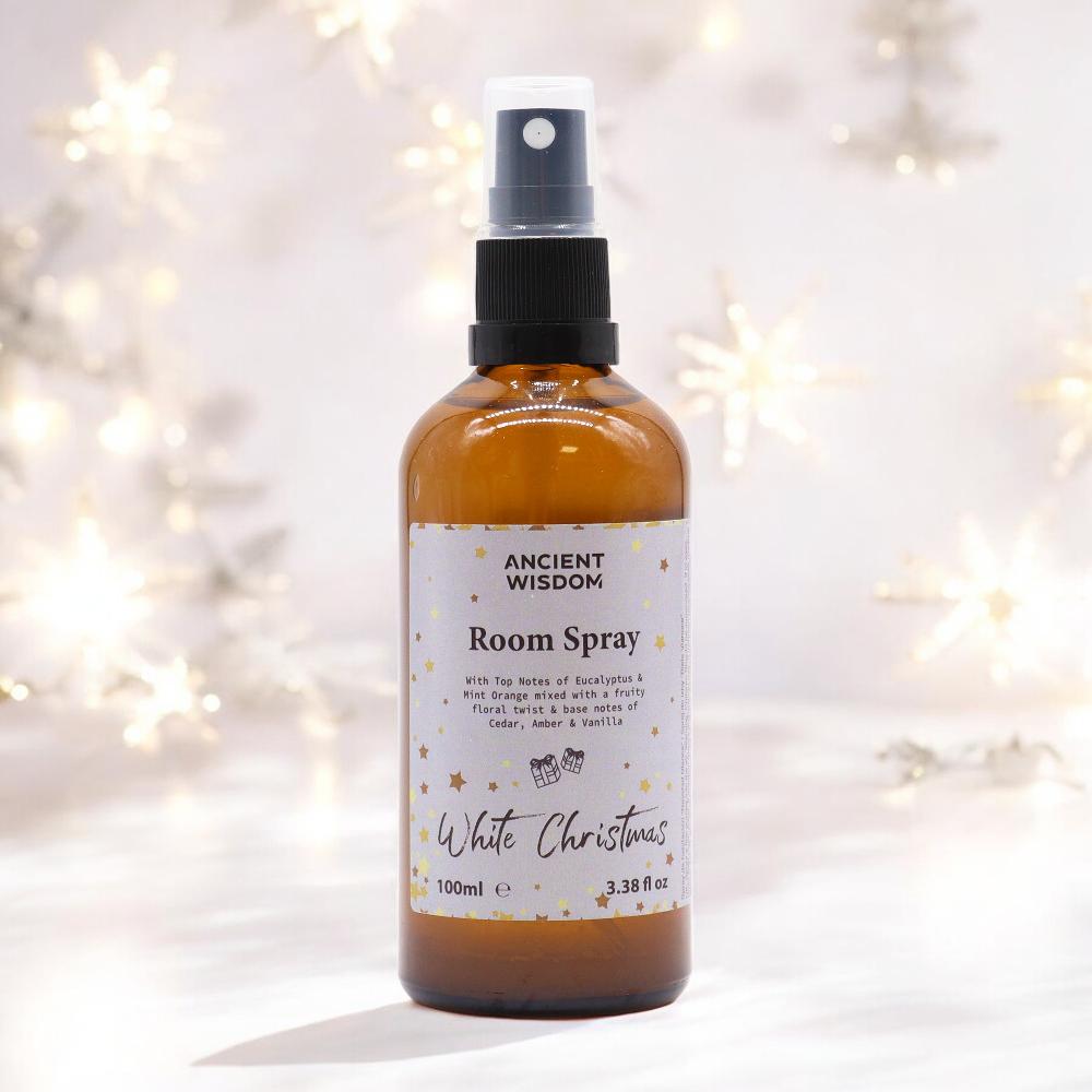Ancient Wisdom 3x White Christmas Room Spray 100ml
