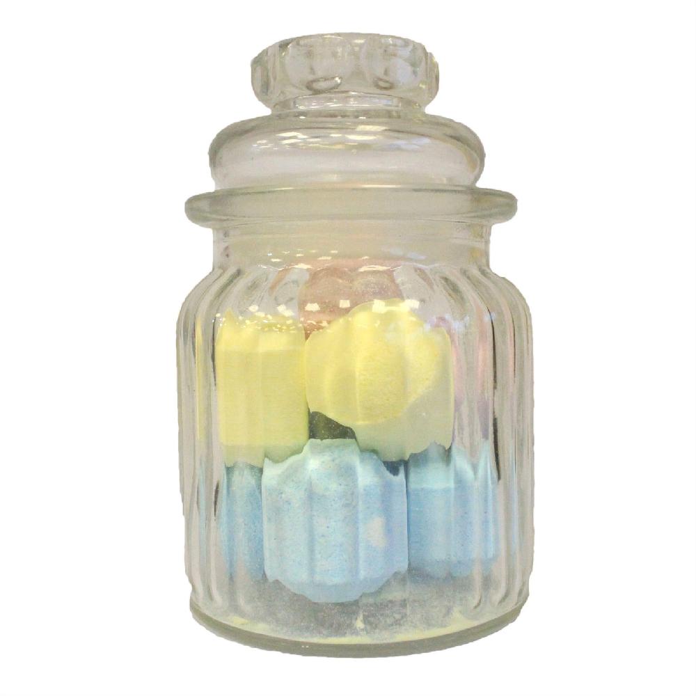 Ancient Wisdom 48x Candy Jars - Vertical Ribs - CARTON