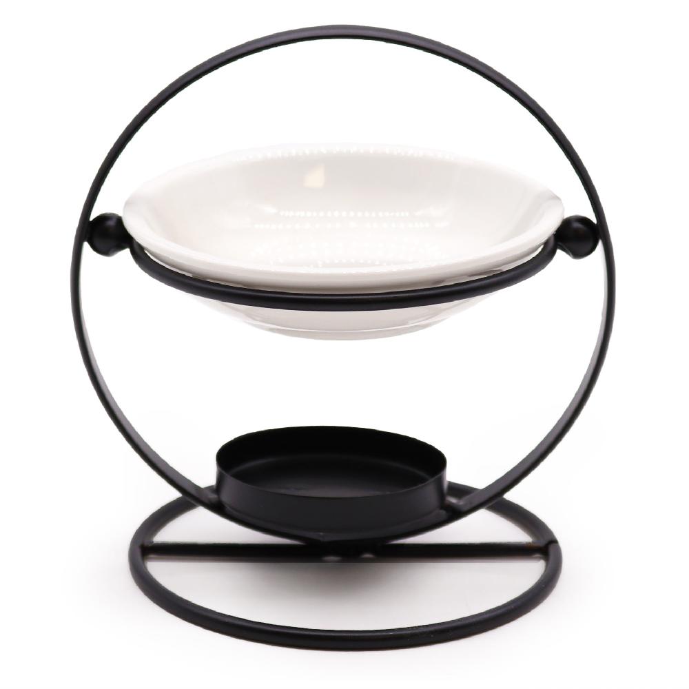 ancient wisdom 4x Ceramic & Metal Round Stand