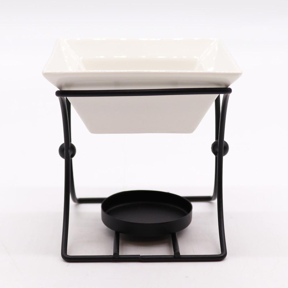 Ancient Wisdom 4x Ceramic & Metal Square Stand