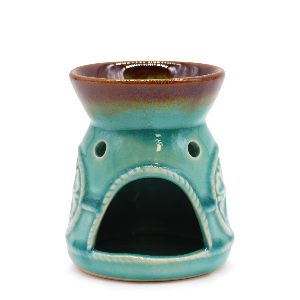 Ancient Wisdom 4x Classic Spa Burner - Turquoise