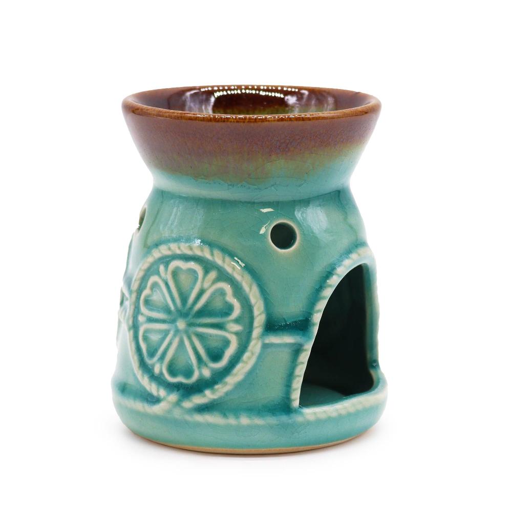 ancient wisdom 4x Classic Spa Burner - Turquoise