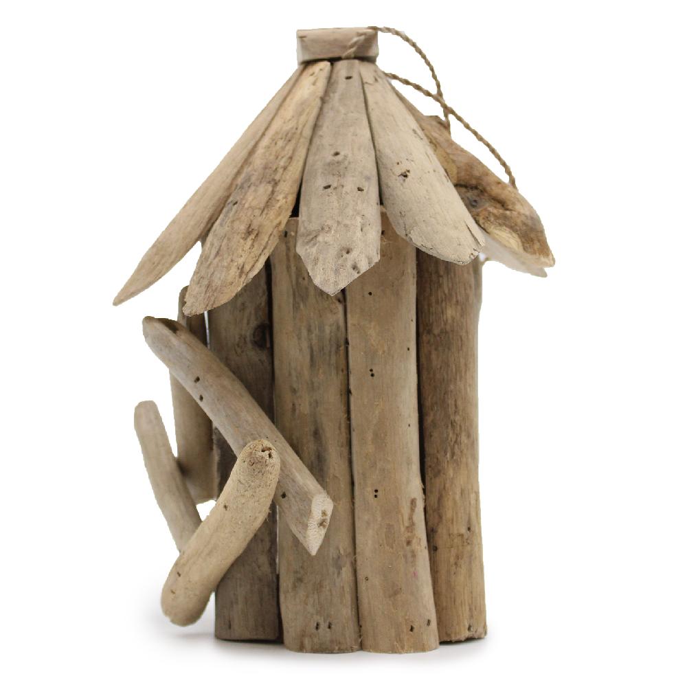 Ancient Wisdom 4x Driftwood Birdbox - Small