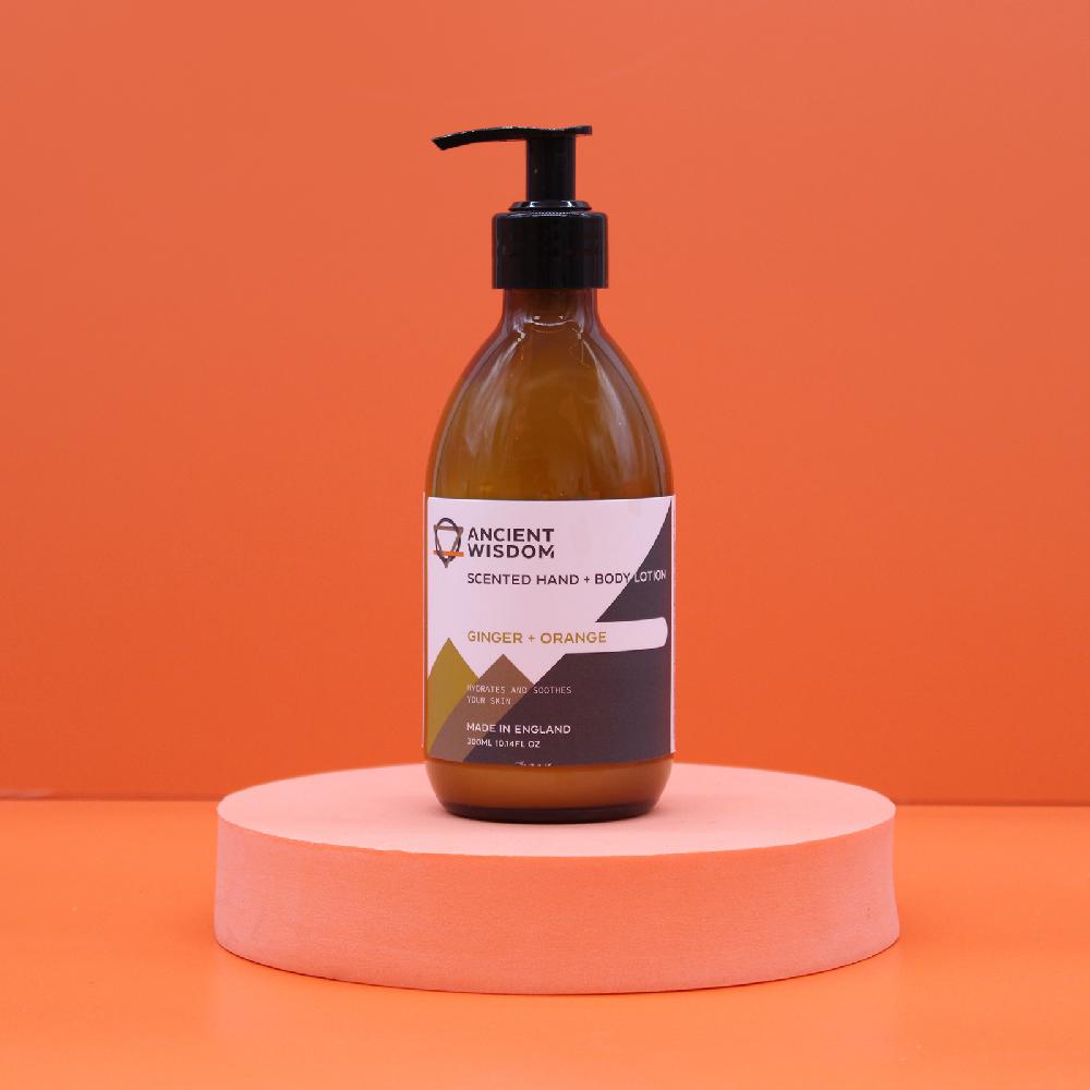 Ancient Wisdom 4x Ginger & Orange Lotion 300ml