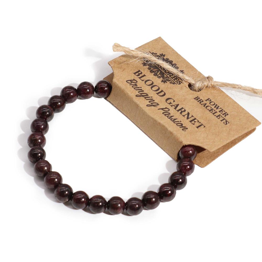 ancient wisdom 4x Power Bracelet - Blood Garnet