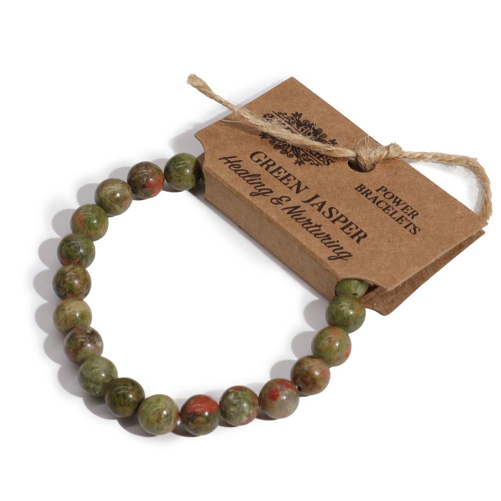 ancient wisdom 4x Power Bracelet - Green Jasper