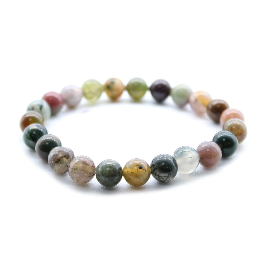 Ancient Wisdom 4x Power Bracelet - Moss Agate